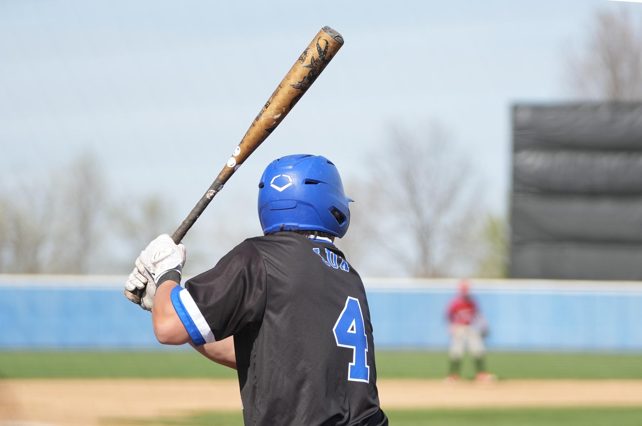 LUX HELPS EAGLES SPLIT WITH NIACC