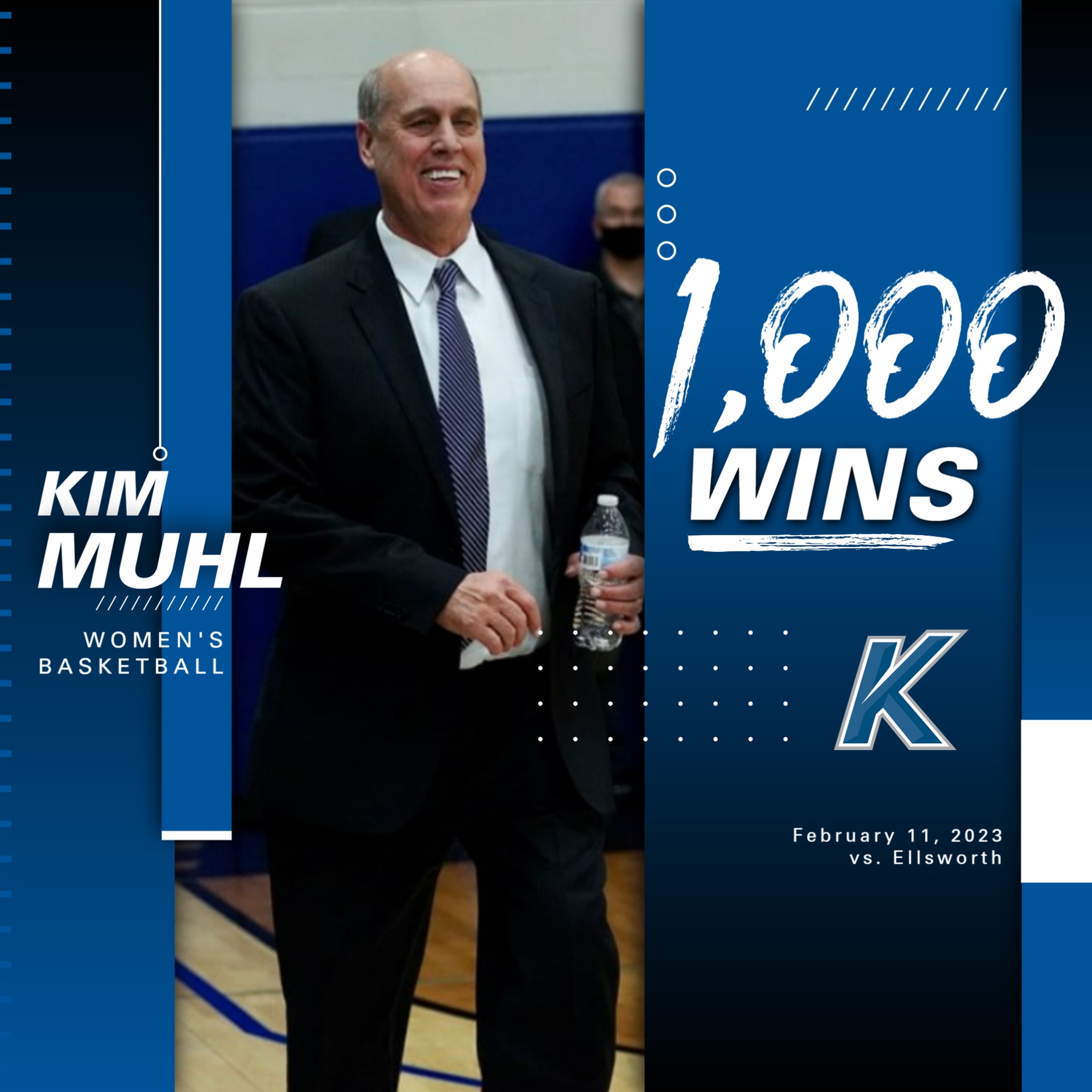 KIM MUHL REACHES 1,000 WINS IN CAREER