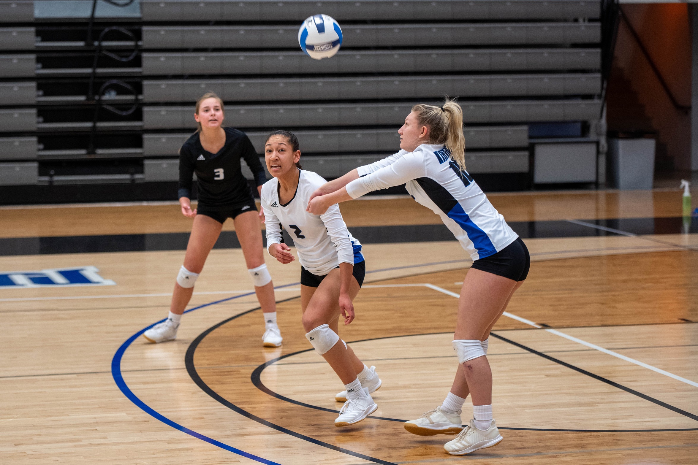 No.8 KCC volleyball drubs Lakers