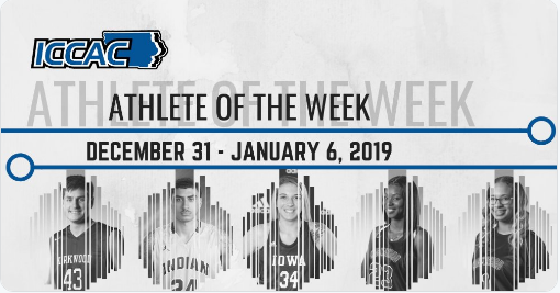 Appel named ICCAC Athlete of the Week