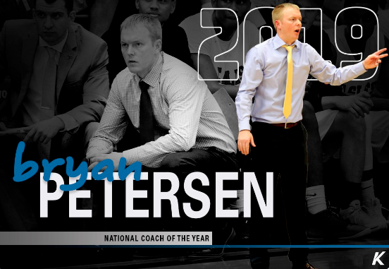 Petersen named National Coach of the Year again
