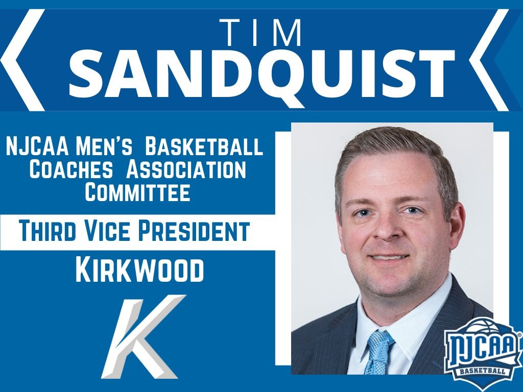 Sandquist, Voted as New Committee Member NJCAA Men’s Basketball Coaches Association
