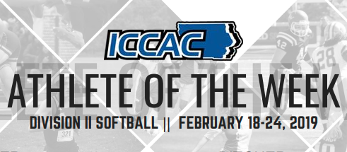 Smith Named ICCAC Athlete of the Week
