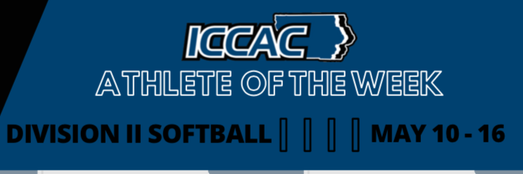 ICCAC names Schutte Player of the Week and Wedeking Pitcher of the Week
