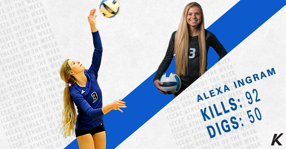 Aldrich-Ingram ICCAC Player of the Week